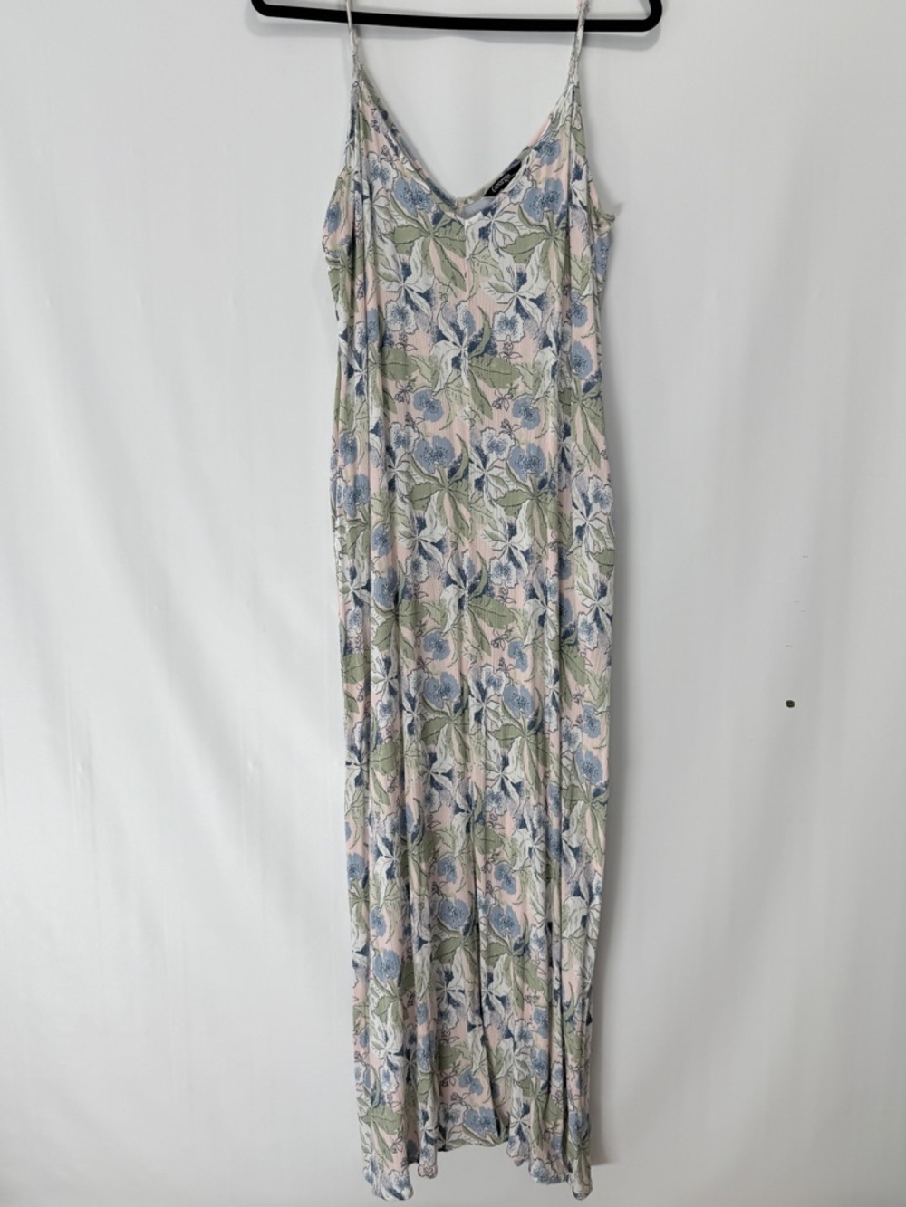 Floral Spaghetti Strap Maxi Dress XL